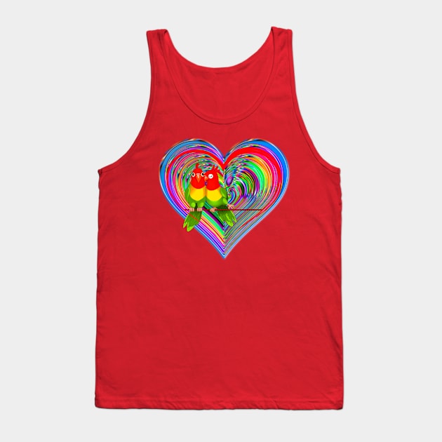 Love Parrot Tank Top by Sveteroc